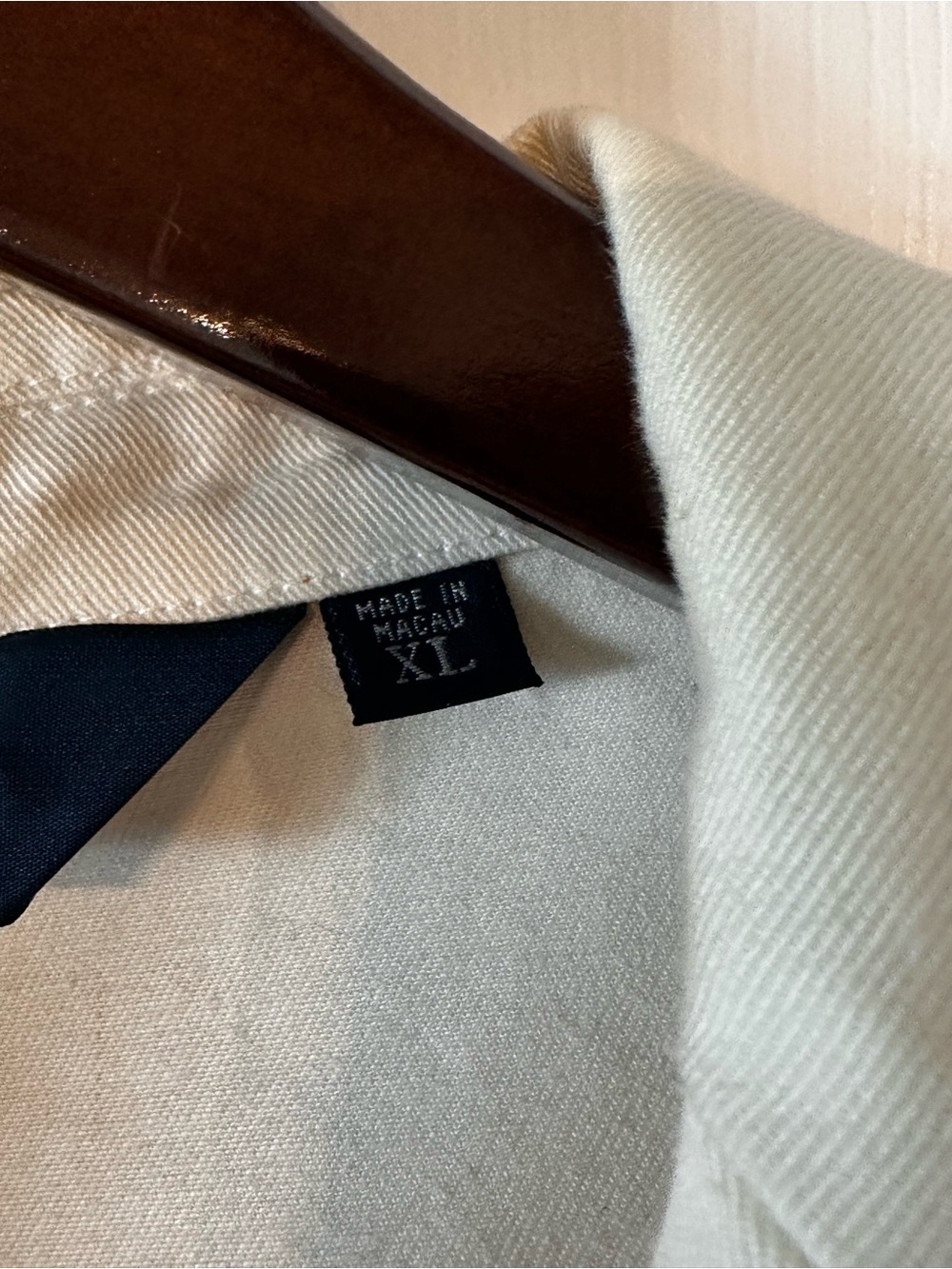 White POLO Ralph Lauren Vintage 100% Cotton Denim Blazer Suit Jacket - Picture 13 of 15